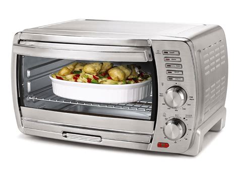 Amazon.com: Oster TSSTTVSKBT 6-Slice Large Capacity Toaster Oven, Brushed Stainless Steel ...