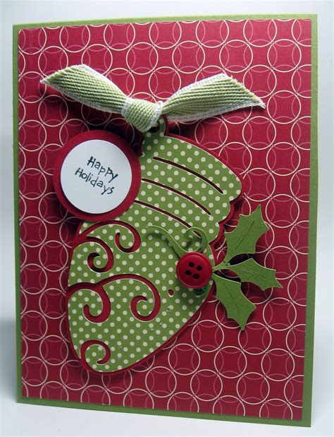 stamping up north with laurie: Cricut Christmas card