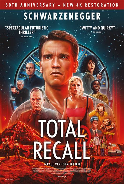 Poster & Trailer Unveiled For TOTAL RECALL 4K Restoration! - Monster ...