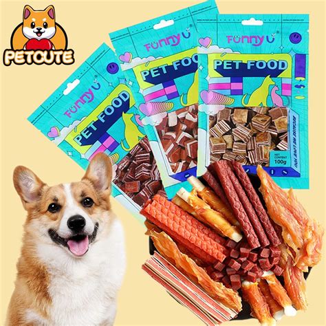 100g Pet Snack Pet Treat Dog Treat Chicken Cheese Cube Beef Cube Beef ...