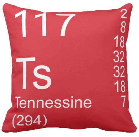 Tennessine - ELEMENT PILLOWS