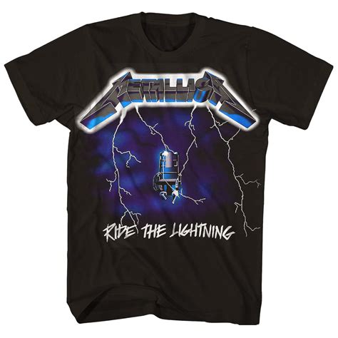 Ride The Lightning Metallica T-Shirt (Reissue)