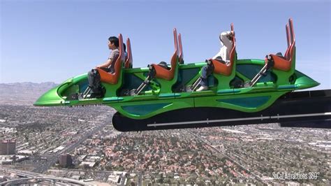 [HD] FULL Stratosphere Tower Tour - 4 Rides - Highest Thrill Rides in ...