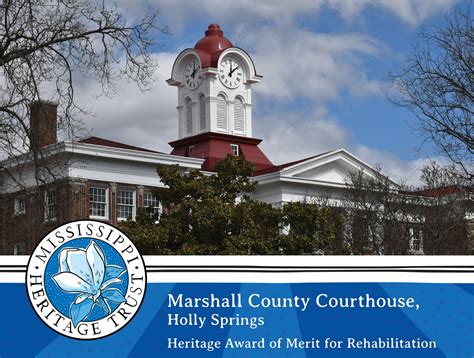 Marshall County Courthouse wins MHT Award | Belinda Stewart Architects