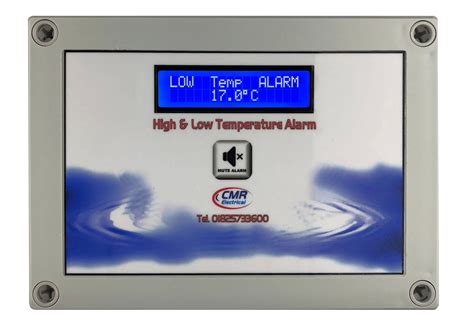 High & Low Room Temperature Alarm Type RTA-HL ranged between -30°C to +50°C or 0°C to +50°C ...