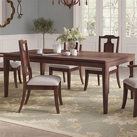 Darby Home Co Bales Extendable Solid Wood Dining Table | Wayfair