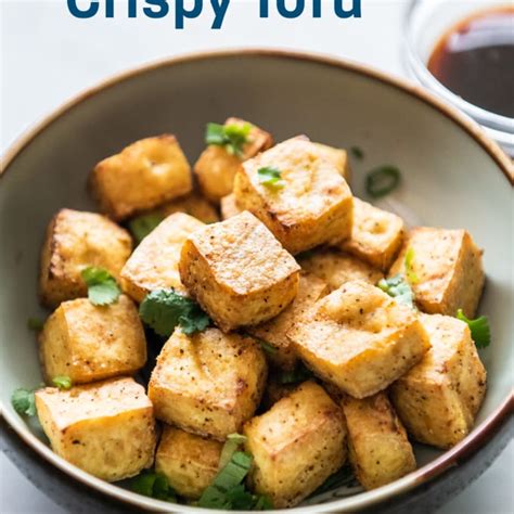 Air Fryer Tofu Bites Recipe QUICK & EASY YUMMY | Air Fryer World