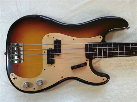 Fender Precision Bass Sunburst Refin 1959 Sunburst Bass For Sale ...