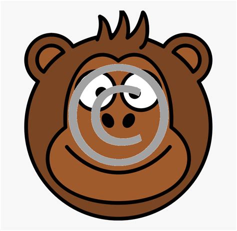 Cartoon Monkey Clipart , Png Download - Sad Monkey Cartoon , Free ...