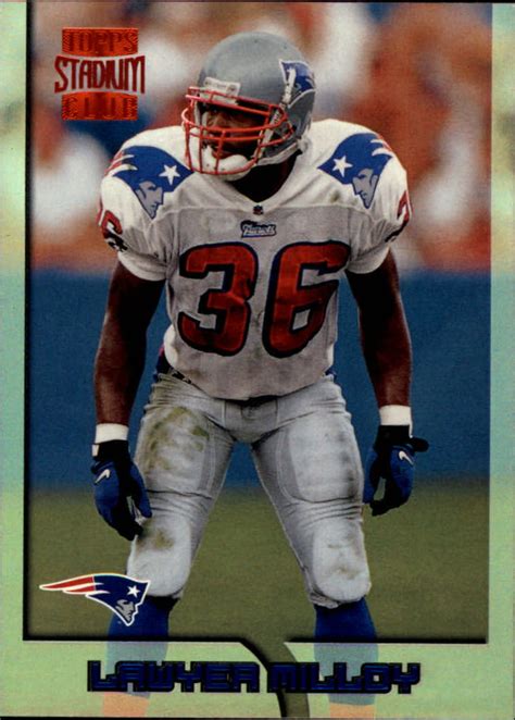 Buy Lawyer Milloy Cards Online | Lawyer Milloy Football Price Guide ...