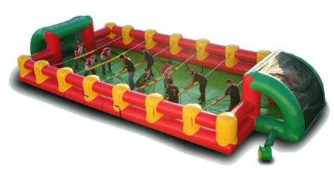 Human Foosball Game - Life-Size Foosball Table - Foosball Soccer