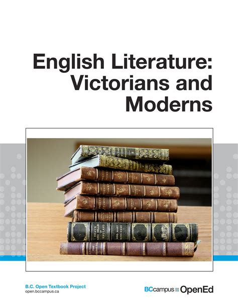 English Literature: Victorians and Moderns – Simple Book Publishing