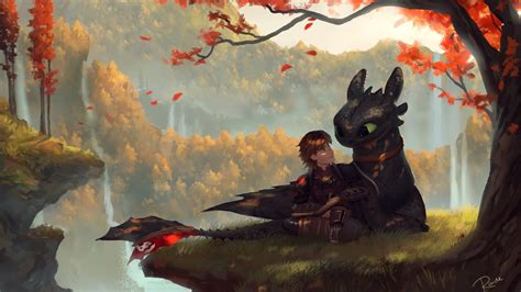 1920x1080 Toothless And Hiccup Fanart Laptop Full HD 1080P ,HD 4k ...