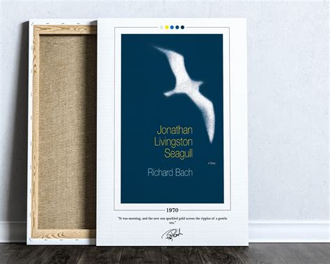 Jonathan Livingston Seagull Book Cover Poster Richard Bach, Jonathan ...