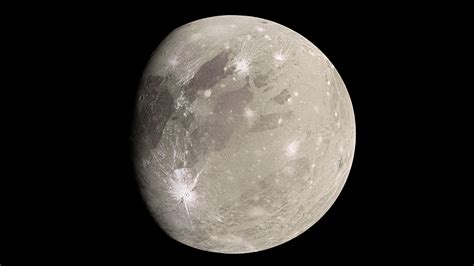 Hubble Space Telescope observations show traces of water in Ganymede's ...