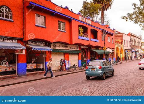 Architecture of Coyacan, Mexico Editorial Stock Image - Image of ...