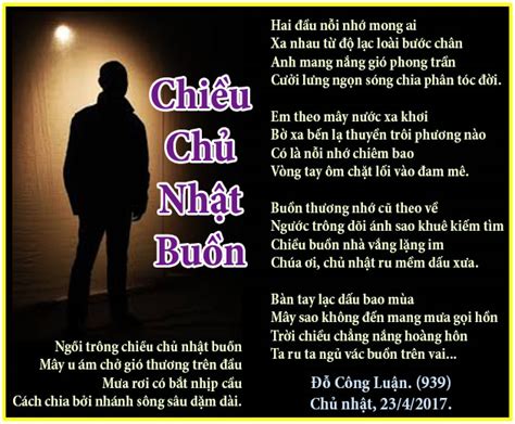 Người Phương Nam: Chiều Chủ Nhật Buồn - Đỗ Công Luận