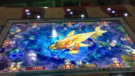 Ice Dragon Fish table game machine fish table gambling machine fish shooting game - YouTube