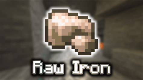 Raw Iron - Wiki Guide - 9Minecraft.Net