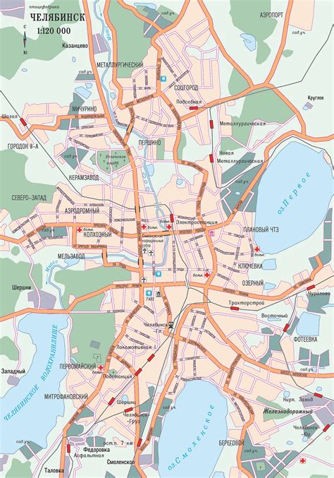 Large Chelyabinsk Maps for Free Download and Print | High-Resolution and Detailed Maps