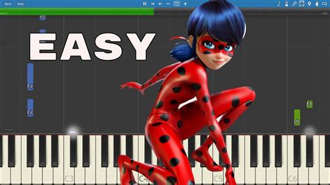 How to play Miraculous Ladybug Theme - EASY Piano Tutorial Chords - Chordify