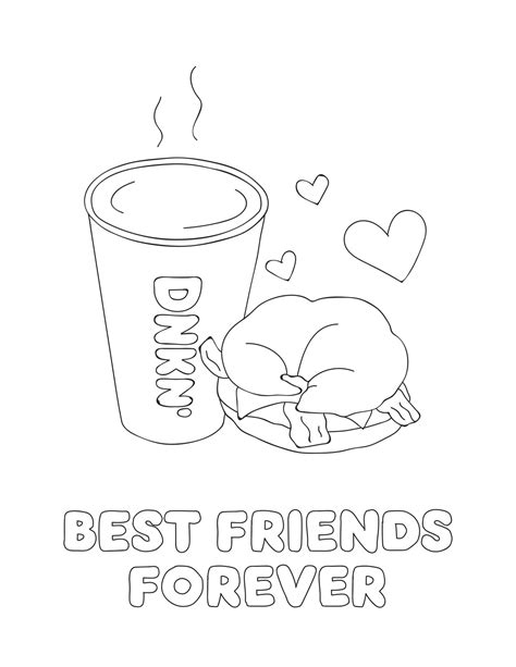 Dunkin Donuts Logo Coloring Pages Some logos are clickable and ...