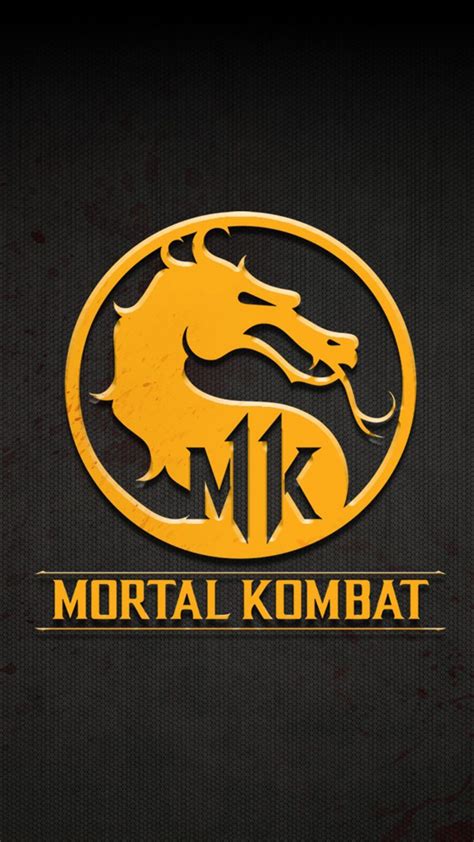 Mortal Kombat 11 Logo 4K Ultra HD Mobile Wallpaper | Mortal kombat art ...