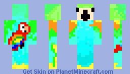 parrot lifesteal Minecraft Skin