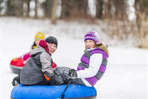 Snow Tubing Fun - Charlottesville Family