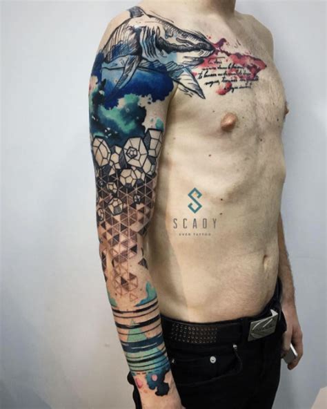 60+ Amazing Sleeve Tattoos for Men & Women - TattooBlend