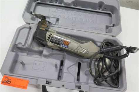 Dremel Multi-Max Oscillating Multi-Tool MM20 in Hard Case - Oahu Auctions