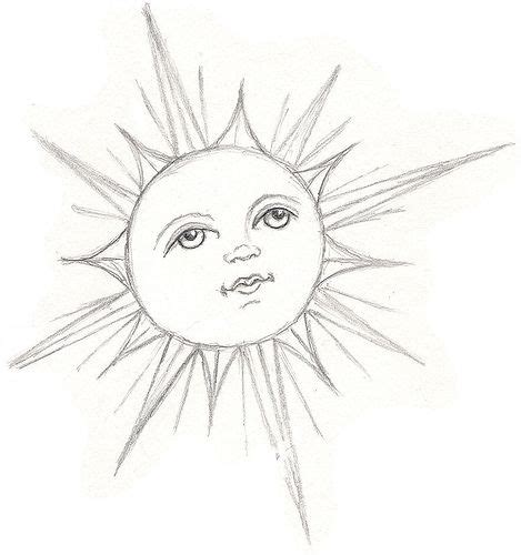 easy drawings of the sun - vangalderbustours