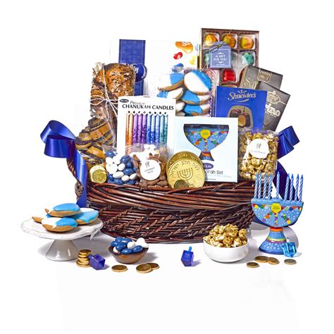 Abundant Hanukkah Gift Basket | Hanukkah, Hanukkah gifts, Happy hanukkah