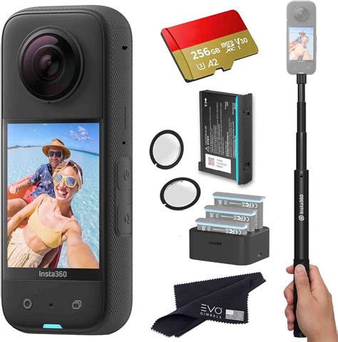 Amazon.com: Insta360 X3 - Waterproof 360 Action Camera Bundle Includes ...