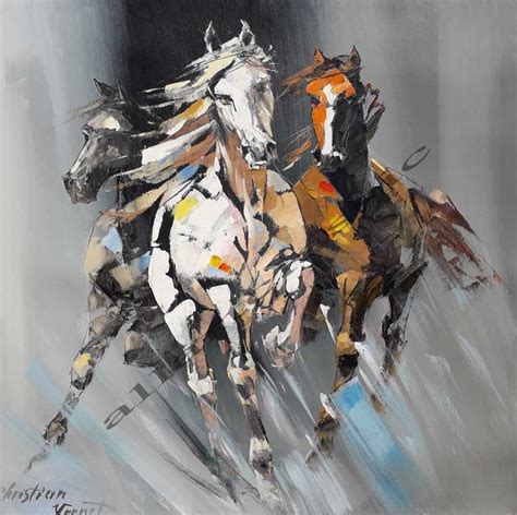 Paintings Of Horses Running