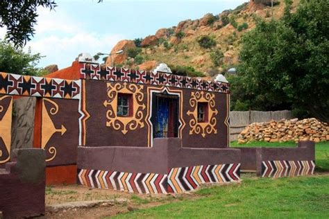 Basotho Dwelling, Basotho Village Free Stock Photo | Chimney design ...