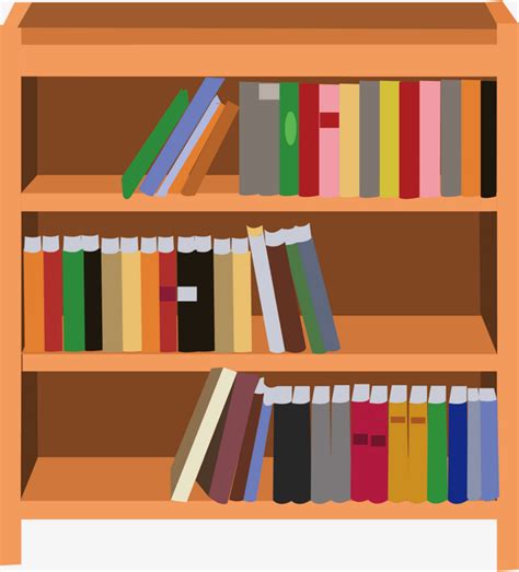 Bookshelf Vector at GetDrawings | Free download