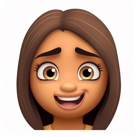 Premium AI Image | Cute emoji of a person speaking with no background 2
