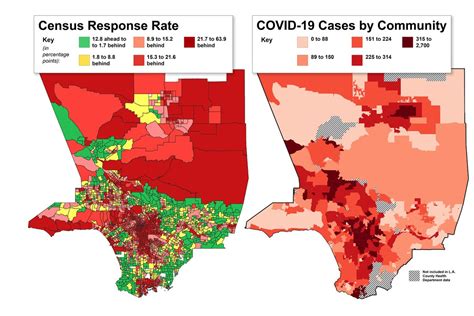 Parts of L.A. hit hardest by COVID-19 also among those where census ...