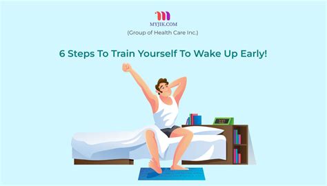 6 Steps To Train Yourself To Wake Up Early! - MYJIK.COM