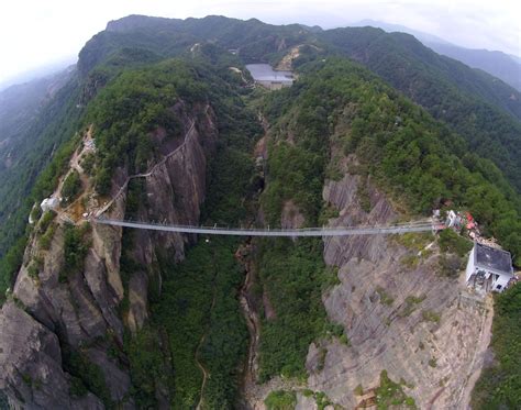 China dares you to cross its giant glass bridge | The Verge