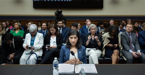 FTC Chair Lina Khan Faces Criticism in Congressional Hearing - The New ...