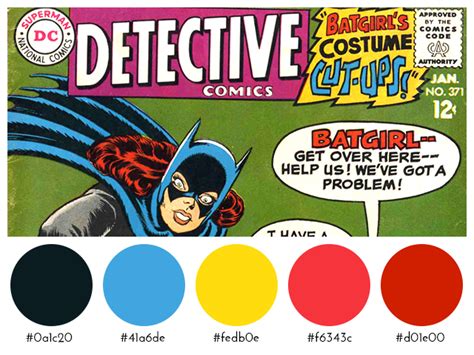 Comic Books Color Palettes on Behance | Comic book layout, Retro comic ...