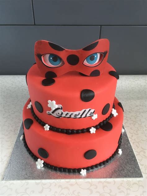 Ladybug Cake Pictures : Miraculous Ladybug Cake Birthday Bug Lady Cakes Theme | rosaiskara