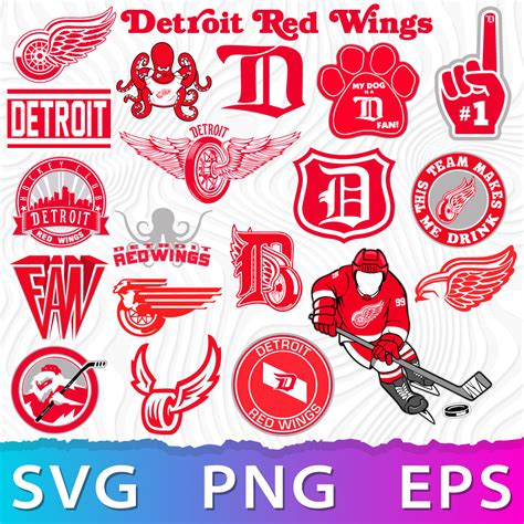 Detroit Red Wings Logo SVG, Red Wings PNG, Red Wings Detroit - Inspire ...