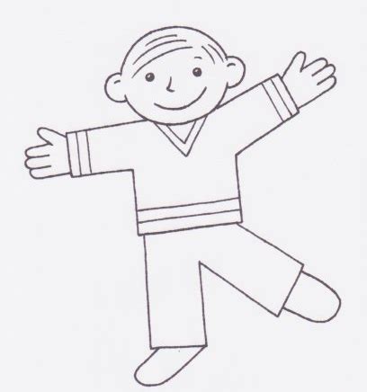 Flat Stanley Coloring Page - Coloring Home