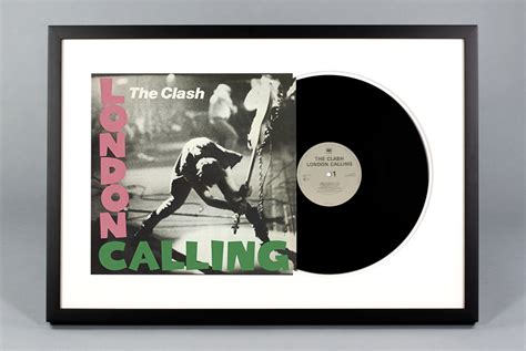 London Calling - Custom Vinyl Record Frame