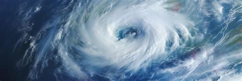 Premium AI Image | Satellite images of a hurricane from a satellite