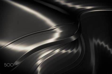 Black Metal Glossy Background - Elegant Black Metal Glossy 3d Design Background. From "Work with ...