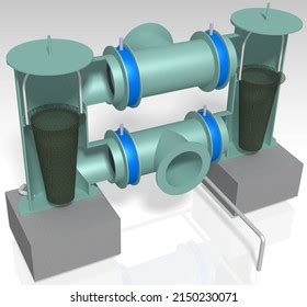 3d Illustration Duplex Basket Strainer Stock Illustration 2150230071 | Shutterstock